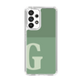 Slim Protection Case［ Original - initial two tone - G green ］