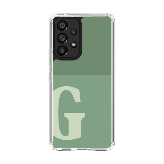 Slim Protection Case［ Original - initial two tone - G green ］
