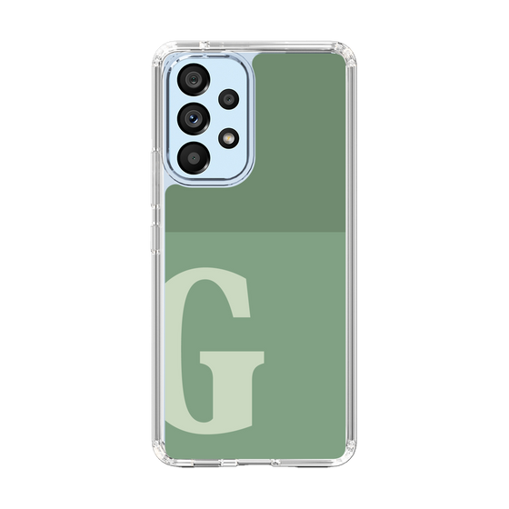 Slim Protection Case［ Original - initial two tone - G green ］