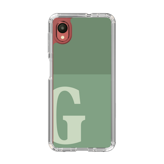 Slim Protection Case［ Original - initial two tone - G green ］