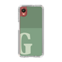 Slim Protection Case［ Original - initial two tone - G green ］