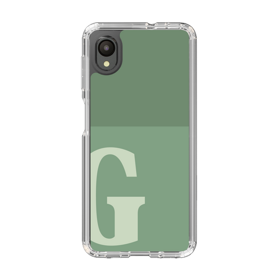 Slim Protection Case［ Original - initial two tone - G green ］