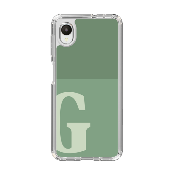 Slim Protection Case［ Original - initial two tone - G green ］