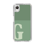 Slim Protection Case［ Original - initial two tone - G green ］