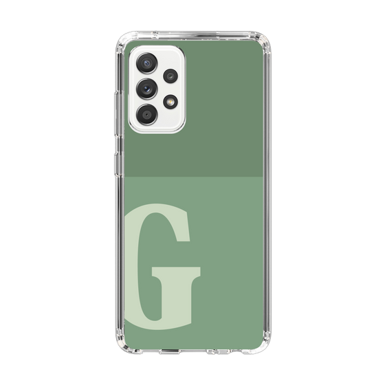 Slim Protection Case［ Original - initial two tone - G green ］