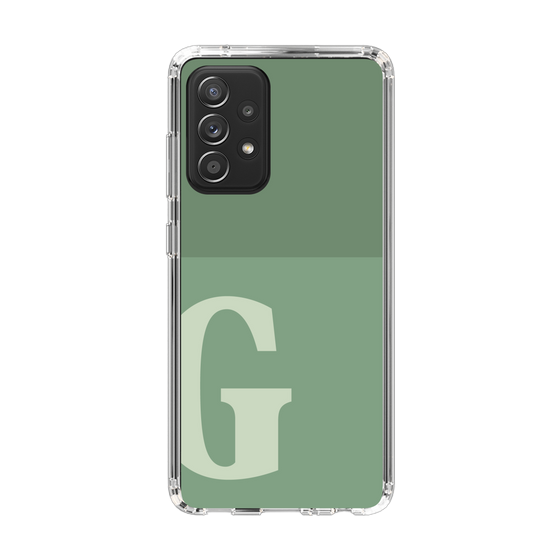 Slim Protection Case［ Original - initial two tone - G green ］