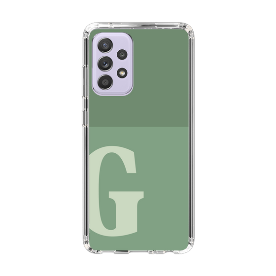 Slim Protection Case［ Original - initial two tone - G green ］