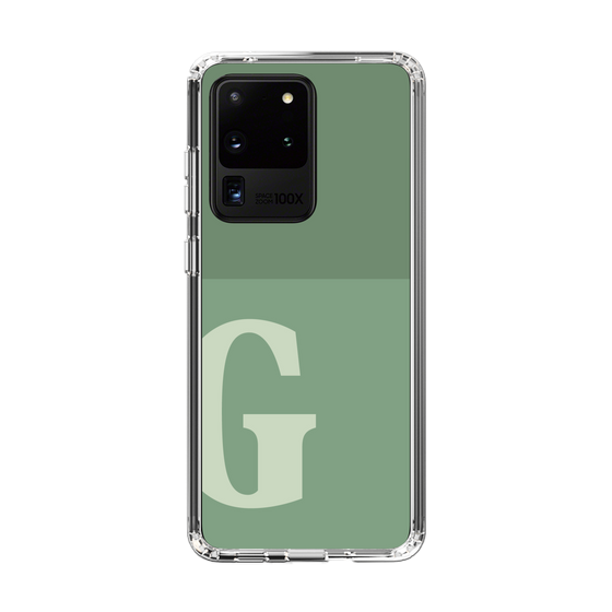 Slim Protection Case［ Original - initial two tone - G green ］