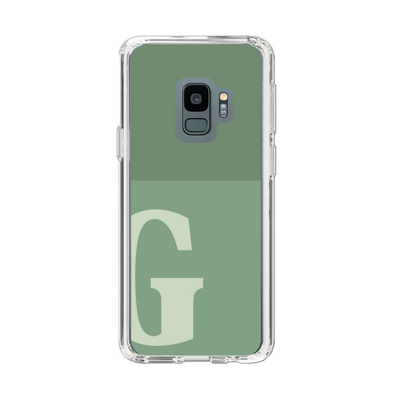 Slim Protection Case［ Original - initial two tone - G green ］