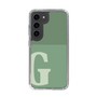 Slim Protection Case［ Original - initial two tone - G green ］