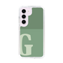 Slim Protection Case［ Original - initial two tone - G green ］