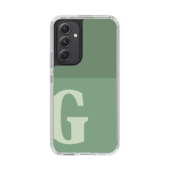 Slim Protection Case［ Original - initial two tone - G green ］