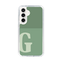 Slim Protection Case［ Original - initial two tone - G green ］