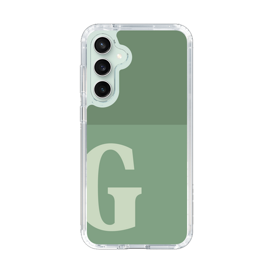 Slim Protection Case［ Original - initial two tone - G green ］