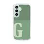 Slim Protection Case［ Original - initial two tone - G green ］