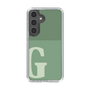 Slim Protection Case［ Original - initial two tone - G green ］