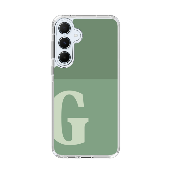 Slim Protection Case［ オリジナル - initial two tone - G green ］
