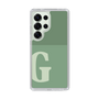 Slim Protection Case［ Original - initial two tone - G green ］