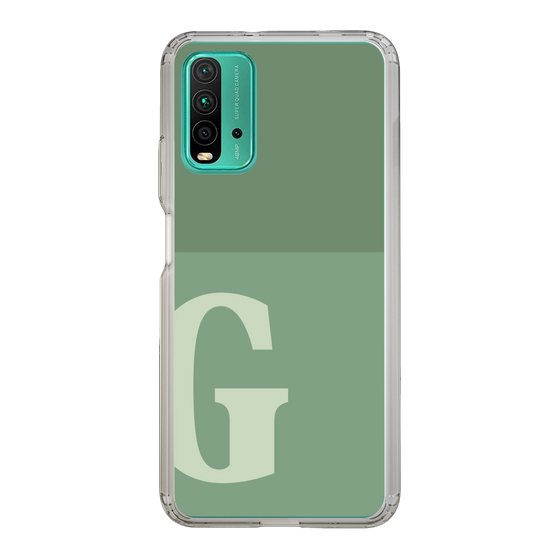 Slim Protection Case［ Original - initial two tone - G green ］