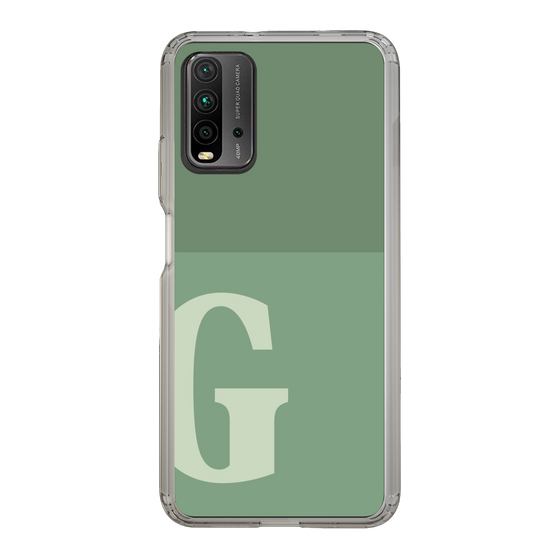 Slim Protection Case［ Original - initial two tone - G green ］