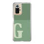 Slim Protection Case［ Original - initial two tone - G green ］
