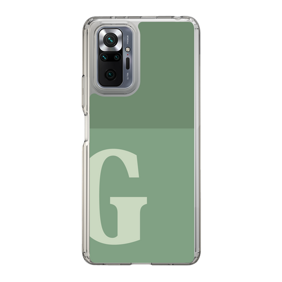 Slim Protection Case［ Original - initial two tone - G green ］