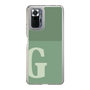 Slim Protection Case［ Original - initial two tone - G green ］