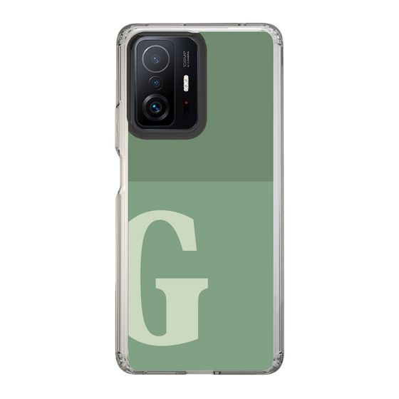 Slim Protection Case［ Original - initial two tone - G green ］