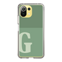 Slim Protection Case［ Original - initial two tone - G green ］