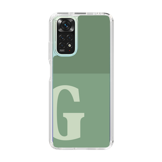 Slim Protection Case［ Original - initial two tone - G green ］
