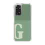 Slim Protection Case［ Original - initial two tone - G green ］