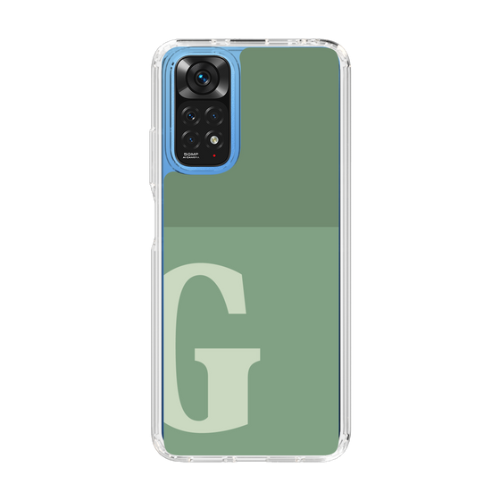 Slim Protection Case［ Original - initial two tone - G green ］