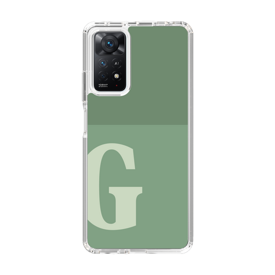 Slim Protection Case［ Original - initial two tone - G green ］