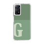Slim Protection Case［ Original - initial two tone - G green ］