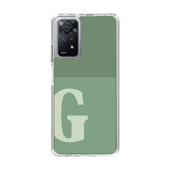Slim Protection Case［ Original - initial two tone - G green ］