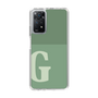 Slim Protection Case［ Original - initial two tone - G green ］