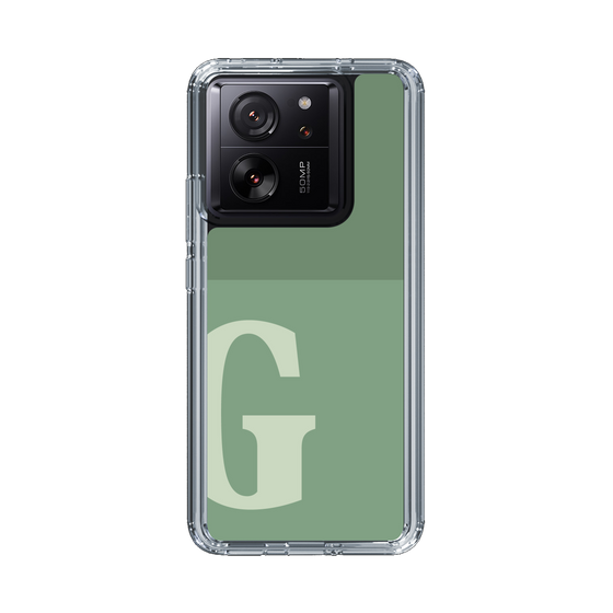 Slim Protection Case［ Original - initial two tone - G green ］