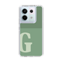 Slim Protection Case［ Original - initial two tone - G green ］