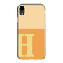 Slim Protection Case［ Original - initial two tone - H orange ］