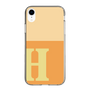Slim Protection Case［ Original - initial two tone - H orange ］