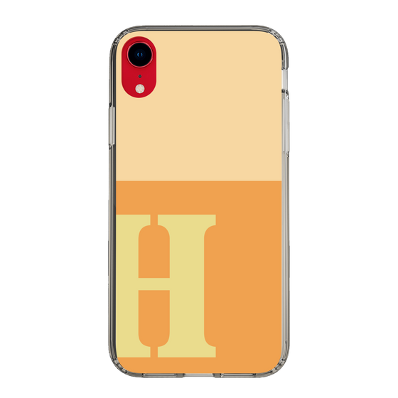 Slim Protection Case［ Original - initial two tone - H orange ］
