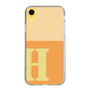 Slim Protection Case［ Original - initial two tone - H orange ］