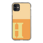 Slim Protection Case［ Original - initial two tone - H orange ］