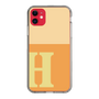 Slim Protection Case［ Original - initial two tone - H orange ］