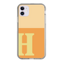 Slim Protection Case［ Original - initial two tone - H orange ］