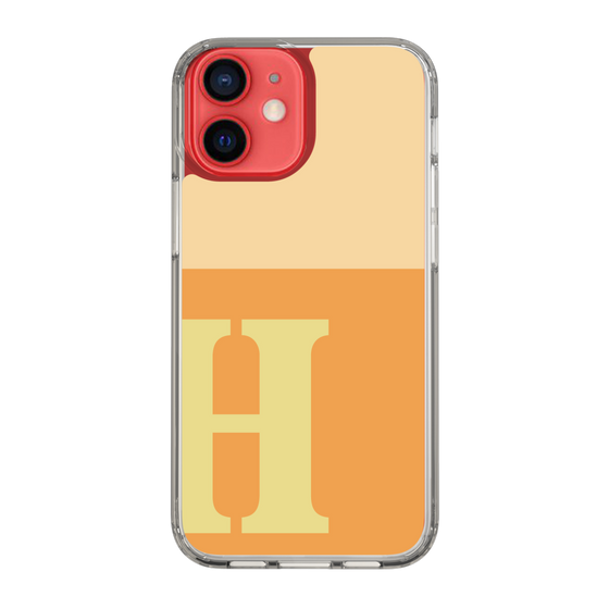 Slim Protection Case［ Original - initial two tone - H orange ］