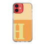 Slim Protection Case［ Original - initial two tone - H orange ］