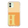 Slim Protection Case［ Original - initial two tone - H orange ］