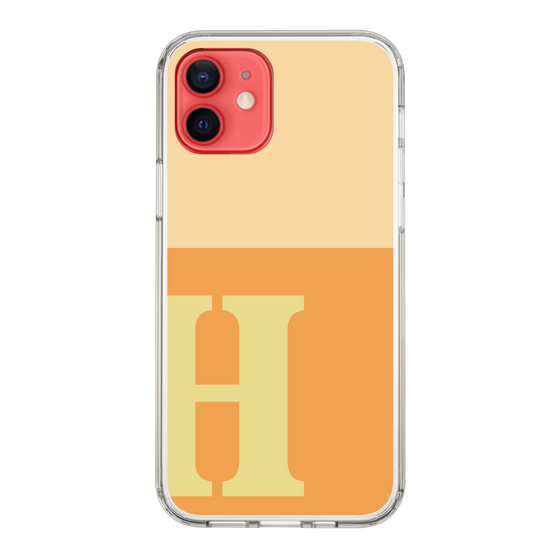 Slim Protection Case［ Original - initial two tone - H orange ］