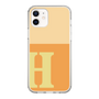 Slim Protection Case［ Original - initial two tone - H orange ］
